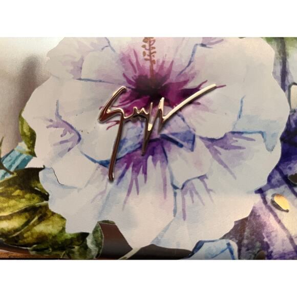 GIUSEPPE ZANOTTI Spring-Portafogli Multicolor Floral zip around Wallet - Picture 7 of 11